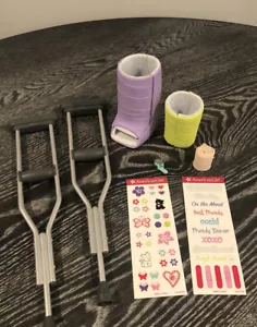 American Girl Doll - Feel Better Kit w/ Crutches - Picture 1 of 2
