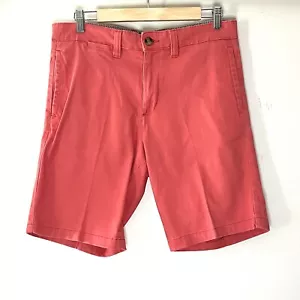 NWT Berkley Jensen Mens Shorts, Size 32 W Salmon Pink, Pockets Chino - Picture 1 of 4