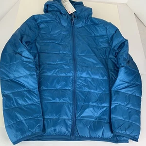 Packable Ultra Light Down Jacket Ladies Junior X-Large Blue - RM699 NWT - Picture 1 of 7