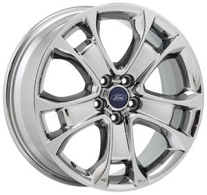 18" Ford Escape Bright Chrome wheel rim Factory OEM 2013 2014 2015 2016 3946 - Picture 1 of 7