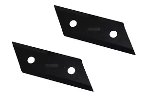 2 x 10,4 cm Brechermesser für AL-KO 325967, 517828, 13270541, H1600 b H3200 - Bild 1 von 2
