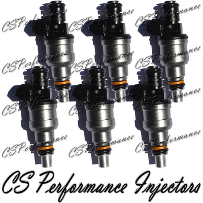 OEM Bosch Fuel Injectors Set (6) 0280150812 for 87-91 Chrysler Dodge Ply 3.0L V6 - Image 1 of 4