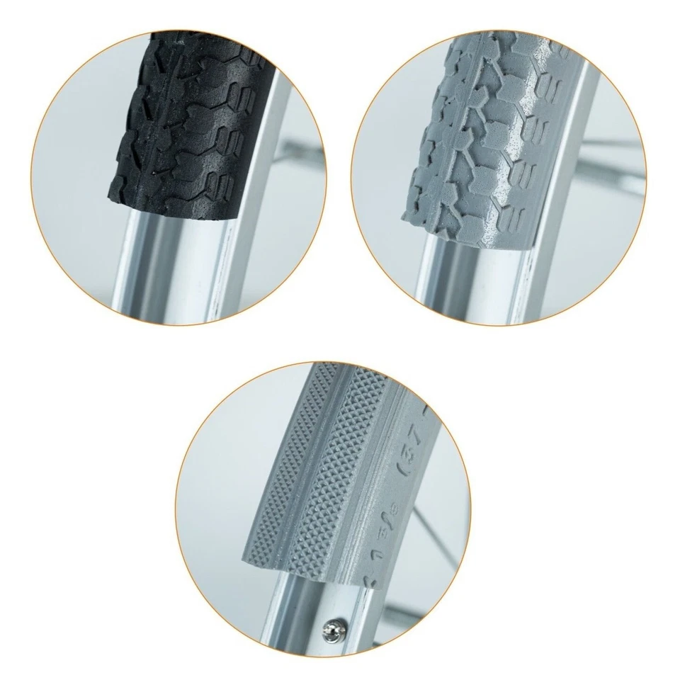 MPB PIEPER Rollstuhl Reifen 24 x 1 (25-540) pannensicher Rollstuhl Ersatzteile 24 Zoll MPB