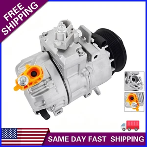 New AC Compressor AD-11000N Fits Ford F-250 F-350 Super Duty 6.7L 2020 2021 2022 - Picture 1 of 13