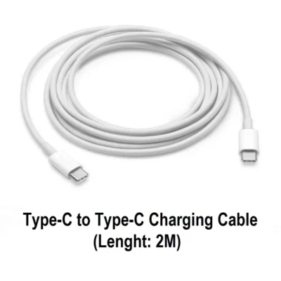 Power Charging Cable Apple MacBook Air Pro Type-C to USB-C 29W 30W 61W 87W 96W - Image 1 of 3