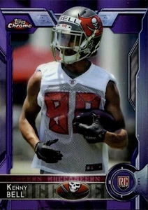2015 Topps Chrome #129 Kenny Bell Purple Refractor - Picture 1 of 2