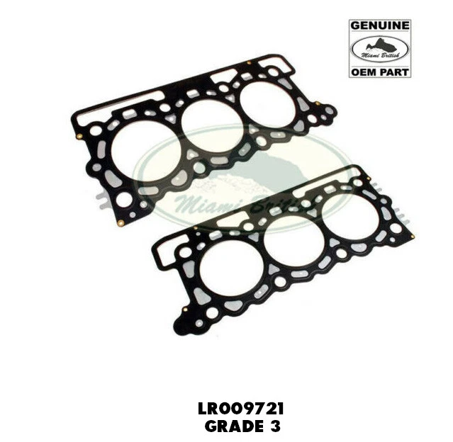 КОМПЛЕКТ ПРОКЛАДОК ГОЛОВКИ БЛОКА ЦИЛИНДРОВ LAND ROVER x2 DIESEL V6 2,7 л LR3 LR4 RR SPORT OEM - Изображение 1 из 1