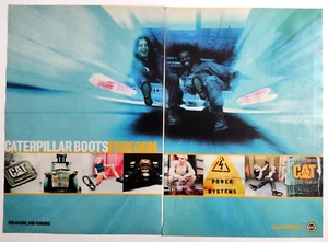Pubblicita' Caterpillar Boots Perform Cat Vintage Advertising Werbung 1995 (R7) - Picture 1 of 1