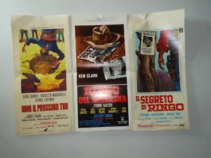 SPAGHETTI WESTERNS/U24AV/ 8 carteles de Italia - Imagen 1 de 3