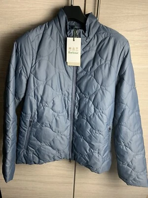 Barbour Bindweed Women's Quilted Jacket in Blue / Navy, UK 14, USA 10 - Image 1 of 4