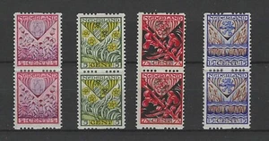 Nederland  R78-81  Roltanding kind 1927 paartjes MH/ongebr  CV 80€ - Bild 1 von 2