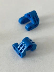 LEGO Part 92907 (2pcs) Technic Axle & Pin Connector Perpendicular Split - Picture 1 of 5