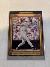 PAUL O’NEILL 1998 TOPPS GALLERY PLAYERS PRIVATE ISSUE 75 POINTS #NNO YANKEES SP