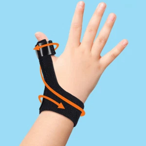 1Pcs Child Thumb Support Splint Brace Wrist Hand Strain Sprain Medical H8 - Picture 1 of 14