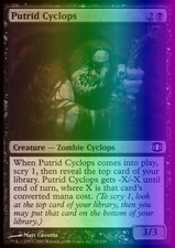 Magic the Gathering MTG Putrid Cyclops (75) Future Sight   LP FOIL