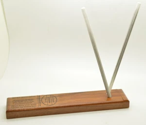 A.G. Russell Ceramic Rods V-Sharpener Wood Handheld Sharpener Rogers Arkansas - Picture 1 of 5