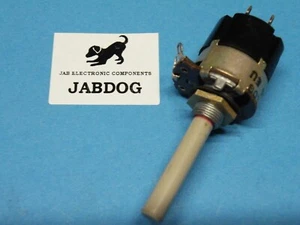 Egen 24mm Potentiometer  2M2 Log 6.3mm spindle + DPST Switch 20g CD15 - Picture 1 of 6