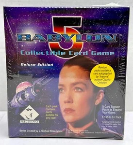 Babylon 5 Deluxe Edition CCG Booster Game 24 Sealed Card Box - Imagen 1 de 4