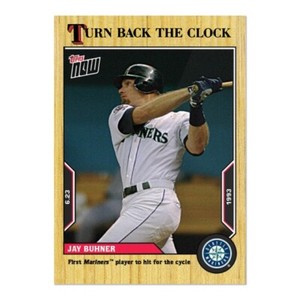 Jay Buhner 2022 MLB TOPPS NOW Turn Back The Clock 85 Presale Mariners