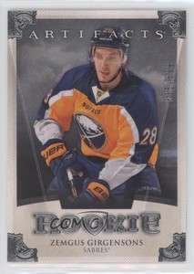 2013-14 Upper Deck Artifacts Redemption /899 Zemgus Girgensons #RED203 Rookie RC