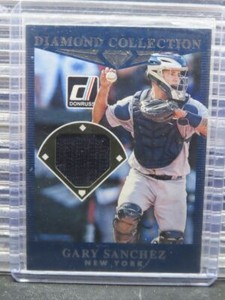 2017 Donruss Gary Sanchez Diamond Collection Game Used Jersey #DC-GS Yankees