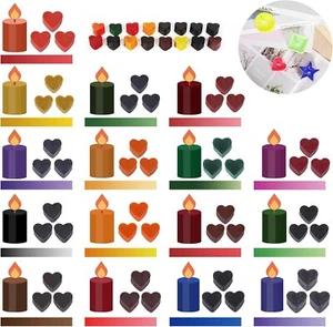 Candle Dye Set 16 Colors Candle Wax Dye for Candle Making Bulk Soy Wax Dyeing... - Picture 1 of 7