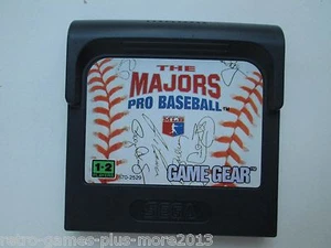 The Majors: Pro Baseball (Sega Game Gear, 1992) Game Only--NTSC/US/CA - Picture 1 of 2