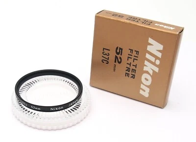 Nikon 52mm L37c UV Screw In Filter with Case & Box - UK Dealer - Image 1 of 4