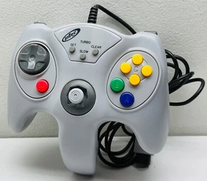 RARE Intec Nintendo 64 Wired Controller Gray N64 Gaming System Turbo UNTESTED - Picture 1 of 10