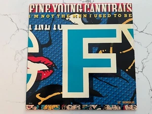 Fine Young Cannibals - I'm Not The Man I Used To Be Vinyl 12" Record Promo - Imagen 1 de 3