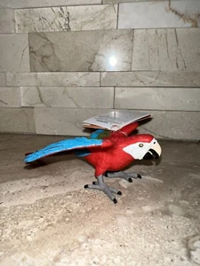 Figura de aves de guacamayo alas del mundo con alas verdes Safari Ltd NUEVO - Imagen 1 de 4