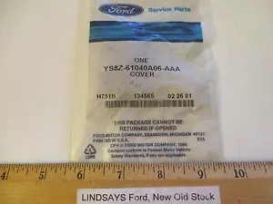 FORD 2001/02 MERCURY COUGAR "COVER" (SUN VISOR) COLOR GRAPHITE, RIGHT, VERY RARE - Picture 1 of 3
