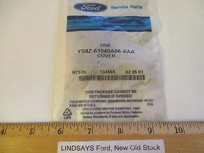 FORD 2001/02 MERCURY COUGAR "CAPA" (VISEIRA SOLAR) COR GRAFITE, DIREITA, MUITO RARA - Imagem 1 de 3