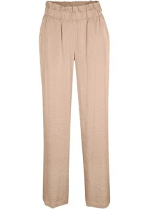 Marlenehose glänzend Gr. 44 Metallic Gold Damen Hose Freizeit-Pants Neu - Bild 1 von 1