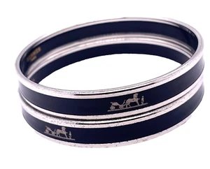 Hermes Bangle Black Horse & Carriage icon - Picture 1 of 11