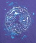 Nike Jordan Outer Space Jumpman grafisches Logo Herren lila Shirt XL