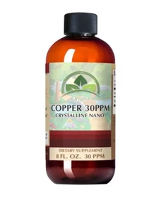 The BEST Nano Colloidal Copper Supplement! 8 oz 30 ppm of Nano Copper! - Picture 1 of 9