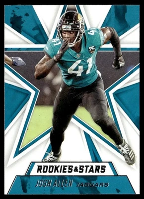 2020 Panini Rookies & Stars Josh Allen Jacksonville Jaguars #33 - Image 1 of 2