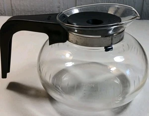 Bunn 6 Cup Glass Coffee Pot & Lid Replacement Carafe  - Picture 1 of 10