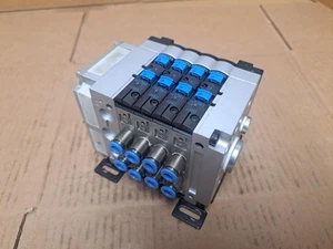 Festo Ventilinsel CPV14-GE-MP-4 18263 mit (4) Ventilen 161362 / 161361 - Bild 1 von 7