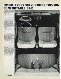 1972 VOLVO Car Automobile Import Sweeden Vintage Magazine Print Advertising - Picture 1 of 1