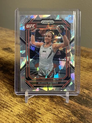 2023 Panini Prizm UFC - Alexa Grasso #121 Ice Prizm - Image 1 of 2