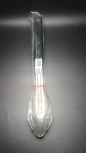 Winco UT-12HP-K 12" Stainless Steel Utility Tongs w/ Black Silicone Handle - Picture 1 of 4