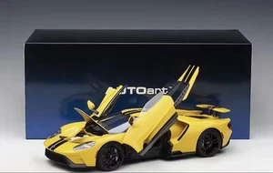 AUTOart 1/18 Ford GT Yellow Black - Picture 1 of 7
