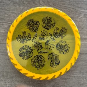 Discraft Buzzz Saw RARE “Ring Of Halloween” Orange Glow 177+ - Picture 1 of 2