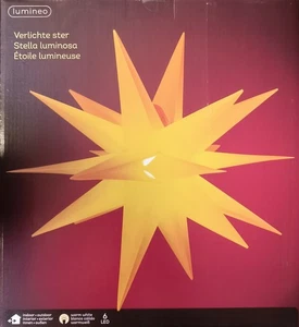 LED Stern, Adventsstern, Weihnachtsstern, Außenstern beleuchtet - Bild 1 von 3