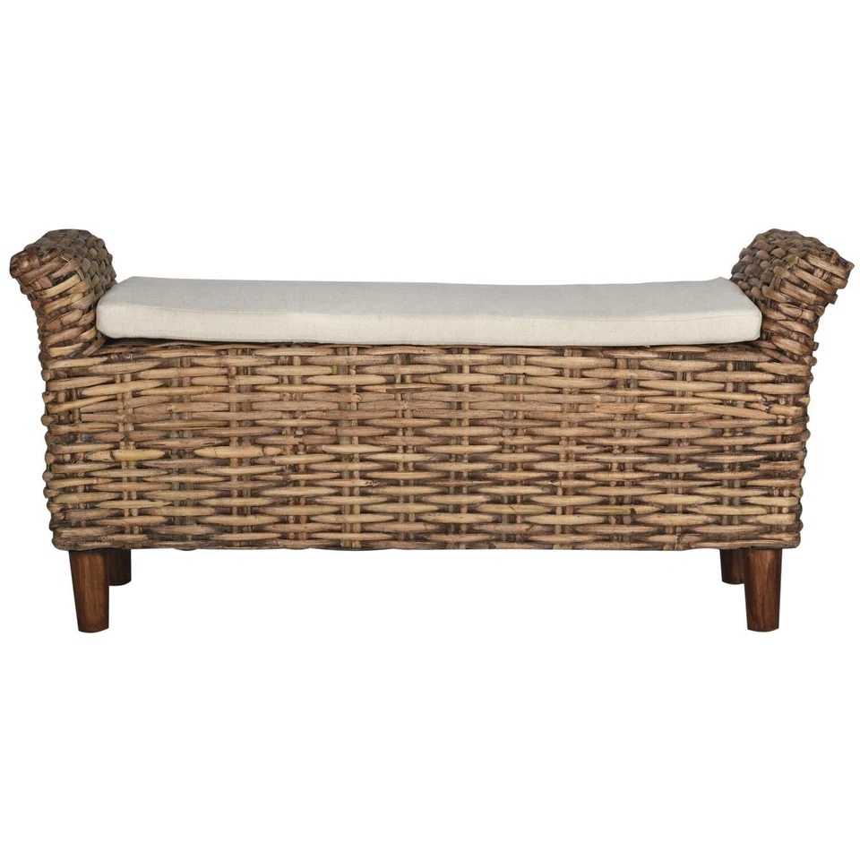 Safavieh FOX6533A Palermo Mango Bench - Brown