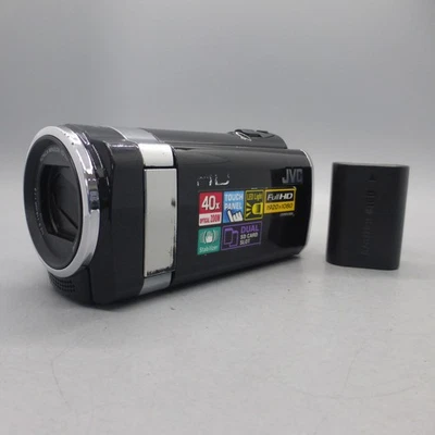 JVC Everio GZ-HM445BEK Handheld High Definition HDD Camcorder Black Tested - Image 1 of 4