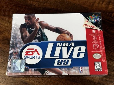 N64 EA Sports NBA Live 99 (Nintendo 64, 1998) Factory Sealed Brand New Nice! - Image 1 of 4