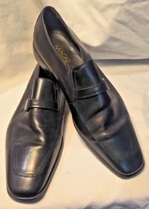 Magli by Bruno Magli schwarze Herren Halbschuhe mit geschlossener Zehe Gr. 11D - Bild 1 von 5